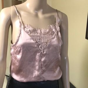 Urban Heritage satin lace camisole.
